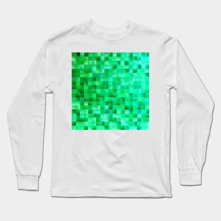 green and mint Long Sleeve T-Shirt